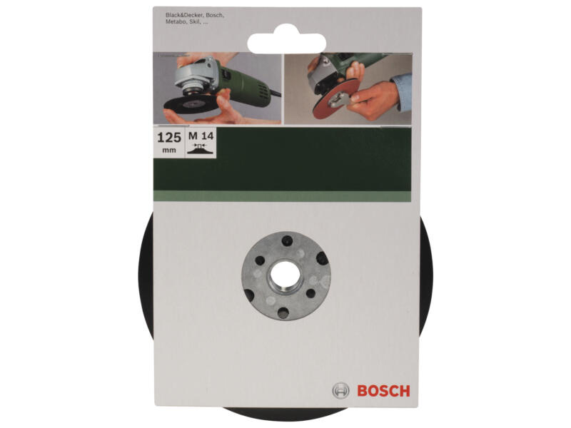 Bosch plateau de ponçage pour disque à fibres 125mm