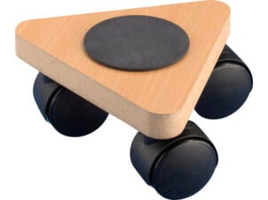 Practo Home plateau roulant triangle 14x14 cm 75kg