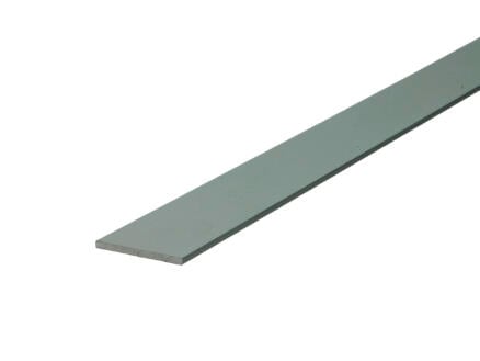 Arcansas platprofiel 2m 25mm 2mm geanodiseerd aluminium mat 1