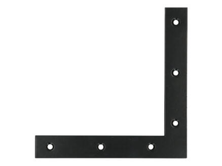 FG Wood Connectors platte winkelhaak 150x150x23 mm zwart 1