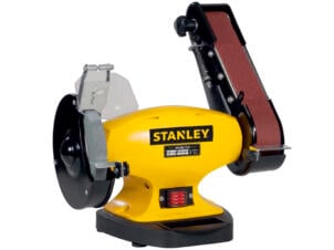 Stanley ponceuse à bande et touret 400W