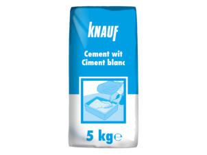 Knauf portlandcement 5kg wit