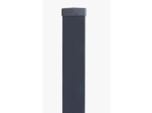 Giardino poteau 220x6 cm carré anthracite