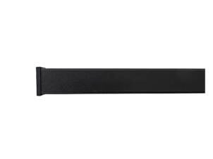 poteau pour clôture 171,05x6 cm carré anthracite