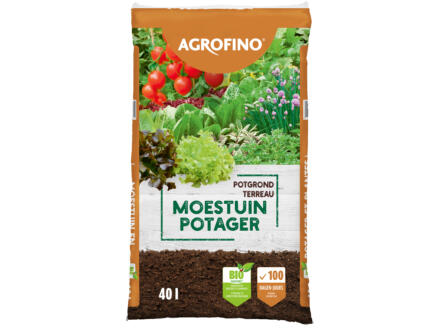 Agrofino potgrond voor moestuin 40l 1