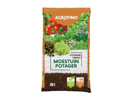 Agrofino potgrond voor moestuin 40l 1