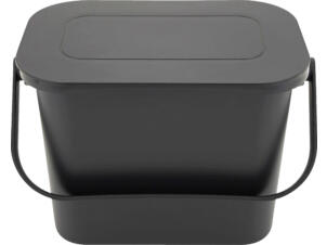Practo Home poubelle à compost cuisine 5l anthracite