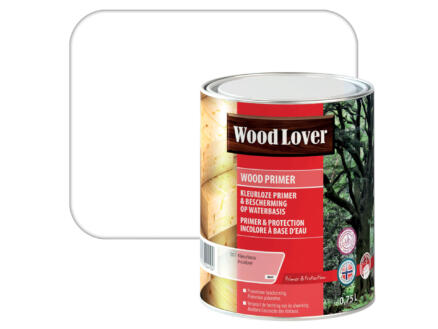 Wood Lover primer buitenhout 0,75l kleurloos 1