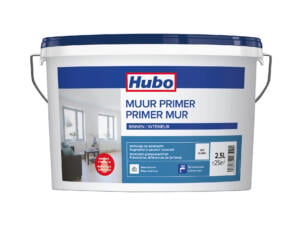 Hubo primer mur intérieur 2,5l blanc