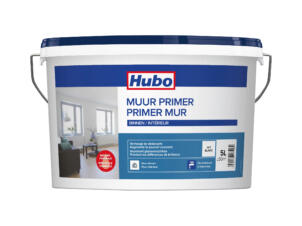 Hubo primer mur intérieur 5l blanc
