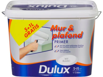 Dulux primer muur & plafond 6l wit 1
