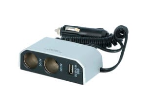 Carpoint prise 2 voies 12V 2,4A avec USB