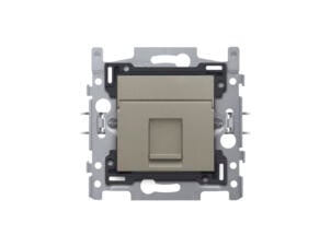 Niko prise RJ45 UTP Cat5 Intense bronze