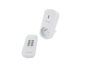 Chacon prise on/off sans fil 3500W blanc + télécommande