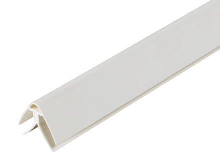Dumaplast profil d'angle 260cm blanc crème 1