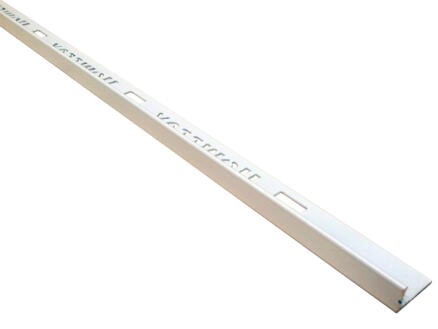 Homelux profil de carrelage 8mm 270cm aluminium blanc 1