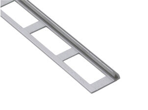 Homelux profil de carrelage 8mm 270cm aluminium gris