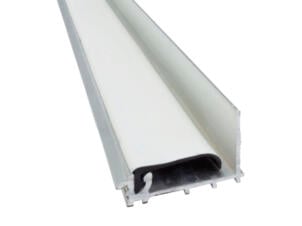 Scala profilé de toiture mural avec joint blanc 300cm 16mm aluminium