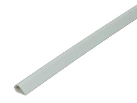 Arcansas profilé flexible 1m 5mm PVC blanc 1