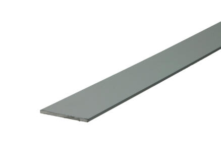 Arcansas profilé plat 2m 30mm 2mm aluminium mat anodisé 1