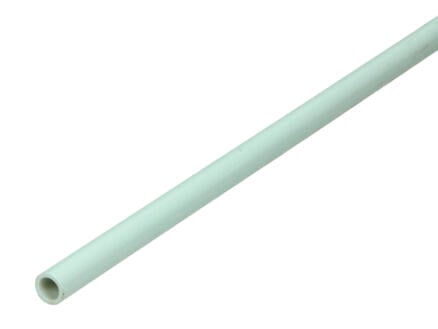 Arcansas profilé tube rond 1m 10mm PVC blanc 1
