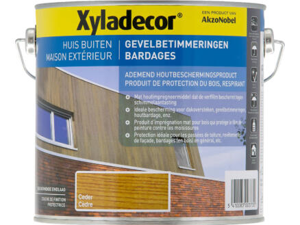 Xyladecor protection du bois bardages 2,5l cèdre 1