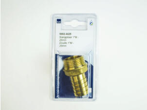Scala raccord cannelé 1" 25mm laiton