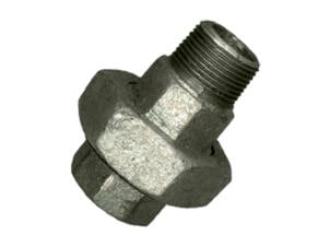 Saninstal raccord union droit MF 4/4" galvanisé