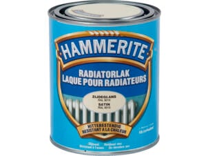 Hammerite radiatorlak 0,75l zuiver wit