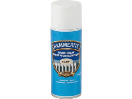 Hammerite radiatorlak spray 0,4l crèmewit 1