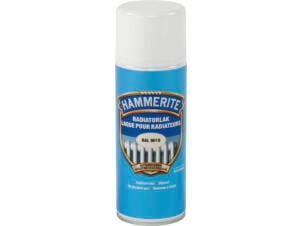 Hammerite radiatorlak spray 0,4l zuiver wit