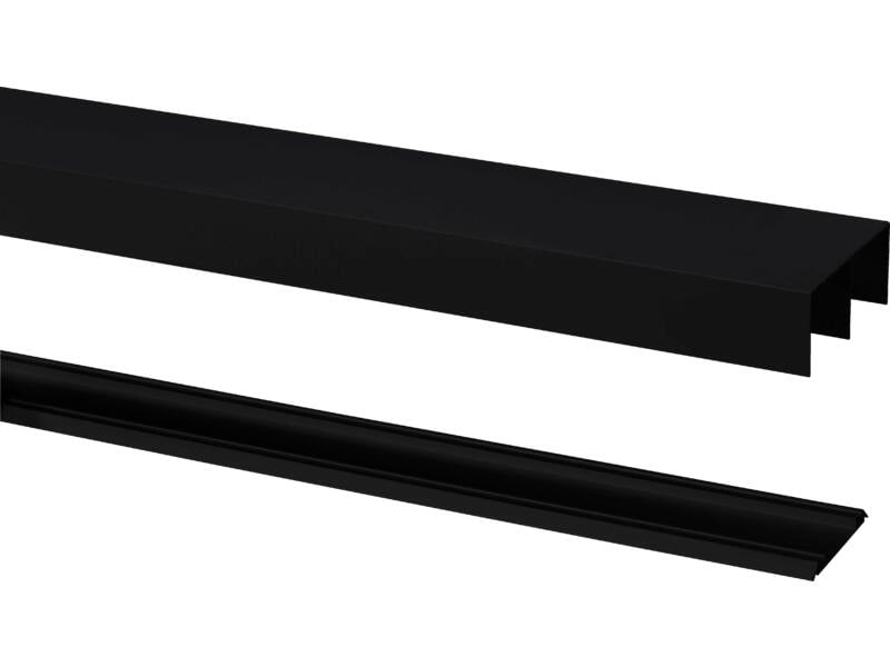 Store Max R40 StoreMax rail R-40 360cm aluminium noir mat | Hubo