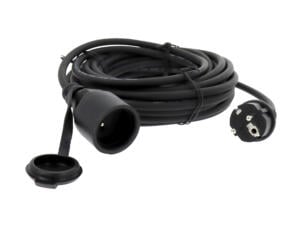 Profile rallonge 15m 3G 1,5mm² noir