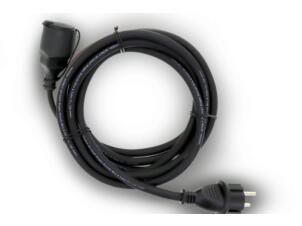 Profile rallonge 5m 3G 1,5mm² noir