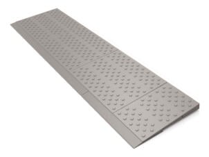 Secucare rampe de seuil modulaire 1 niveau 84x21 cm gris