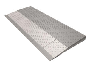 Secucare rampe de seuil modulaire 2 niveaux 84x33 cm gris