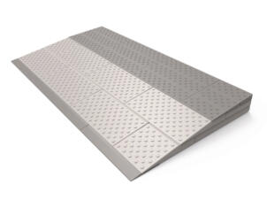 Secucare rampe de seuil modulaire 3 niveaux 84x45 cm gris