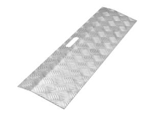 Secucare rampe de seuil type 1 réglable en hauteur 0-30 mm 78x20 cm aluminium gris clair
