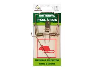 Fortus rattenval hout 1 stuk
