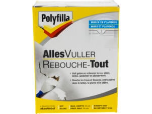 Polyfilla rebouche-tout poudre 750g blanc
