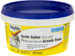 Polyfilla reboucheur grands trous 500g gris