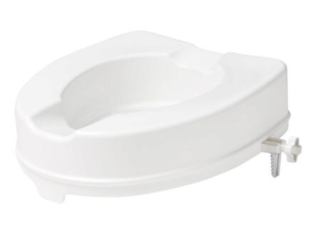 Secucare rehausseur WC sans couvercle 100mm blanc