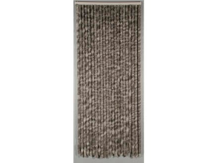 Confortex rideau de porte Castor 90x205 cm gris 1