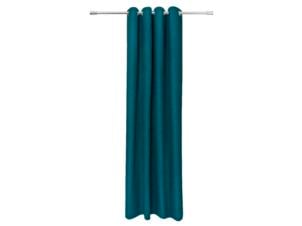 Home Style rideau thermique avec œillets 140x260 cm gregor bleu sarcelle