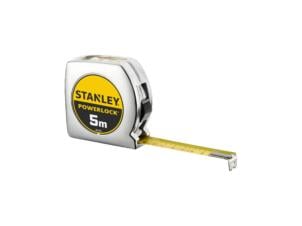 Stanley rolmeter met inkijkvenster 5m