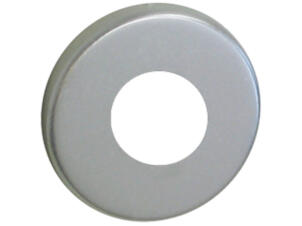Linea Bertomani rosace aluminium argent 2 pièces