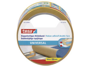 Tesa ruban adhésif double face 10m x 50mm jaune