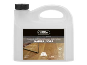 Woca savon naturel entretien parquet 2,5l blanc