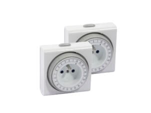 Chacon schakelklok mechanisch 2 stuks