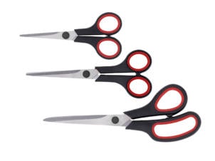 Kreator scharenset 14/17/21,6 cm rechtshandig 3-delig